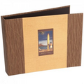 Leatherette 1/2" to 1" Capacity Landscape 6 Ring Binder (8 1/2"x5 1/2")